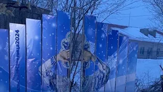 Лицо порноактрисы убрали с баннера в центре Агаповки