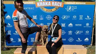 Собака-марафонец: магнитогорец приютил пса, пробежавшего с ним 25 километров