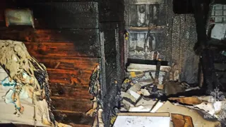 Ночной пожар произошел в Магнитогорске: баня сгорела из-за перегрева печи