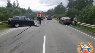 В ДТП под Магнитогорском пострадали четыре человека, среди них трое детей