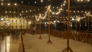 В Челябинске закрыли главный ледовый городок из-за погоды