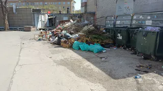 Проблема с мусором продолжается: городские дворы в Магнитогорске остаются запущенными