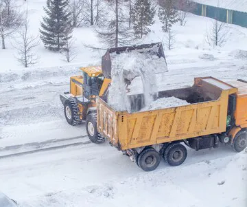 За три недели с улиц Магнитогорска вывезли более 98 тысяч кубометров снега