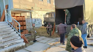 Гуманитарная помощь отправилась из Магнитогорска: мебель для полевых госпиталей на передовой