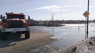 В Магнитогорске из-за паводков затопило дороги 