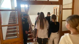 В Магнитогорске прошла плановая учебная эвакуация в школе №21